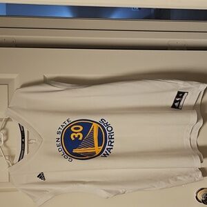 Adidas White Golden State Warriors Jersey
